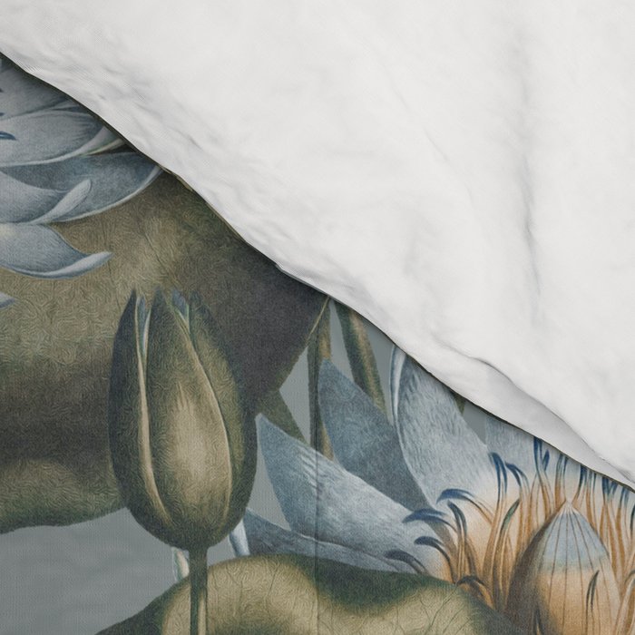 Water Lily (NYMPHAEA) Comforter Gallery Image 4
