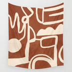 Abstract Lines 2 Wall Tapestry Gallery Image 4