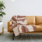 Abstract Lines 2 Throw Blanket Gallery Image 1