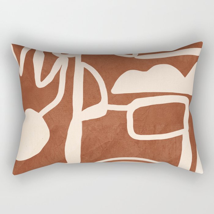 Abstract Lines 2 Rectangular Pillow Gallery Image 1