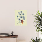 Lion on dandelion Poster Gallery Image 2