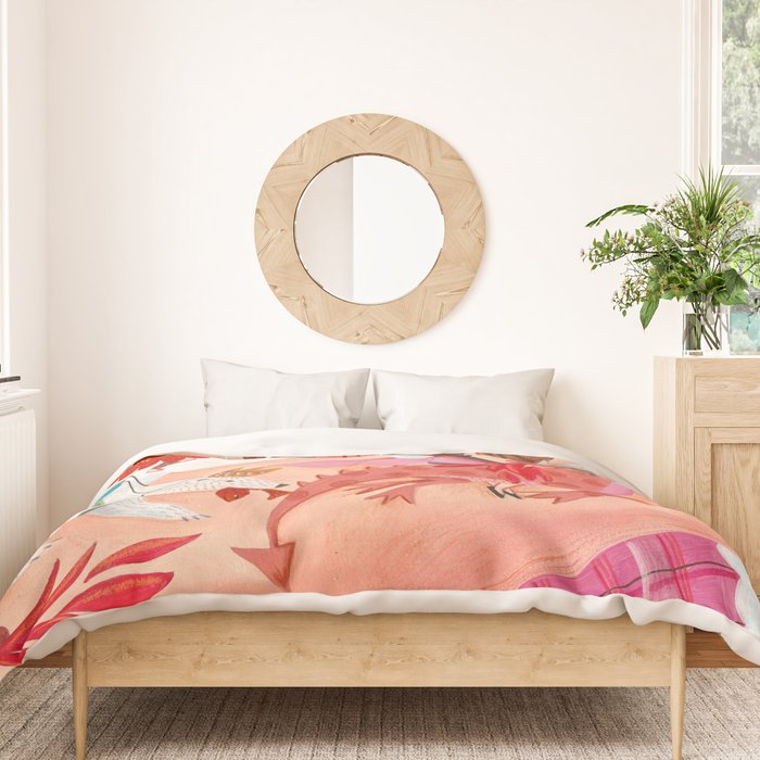 Fairies Bears and Dragons dream Duvet Cover Gallery Image 3