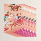 Fairies Bears and Dragons dream Wrapping Paper Gallery Image 3