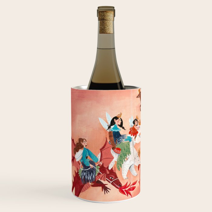 Fairies Bears and Dragons dream Wine Chiller Gallery Image 2