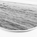 Seagulls II  | Fine art black and white beach photography | The Netherlands Bath Mat Gallery Image 3