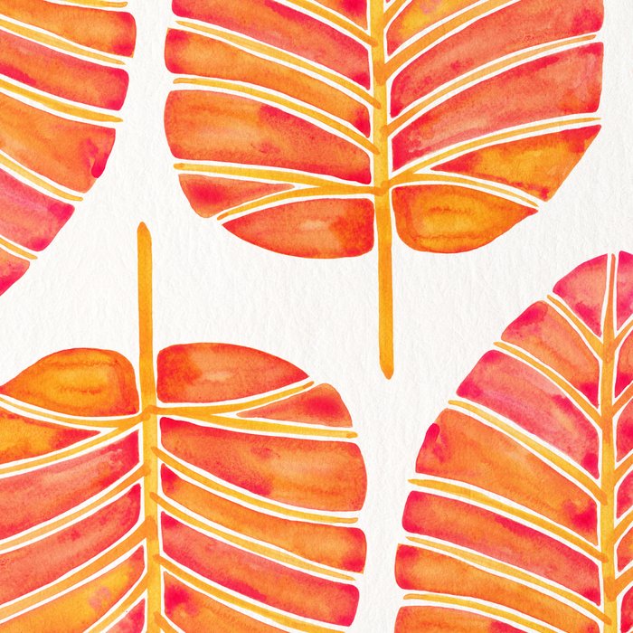 Elephant Ear Alocasia - Peach Palette Coffee Mug Gallery Image 2