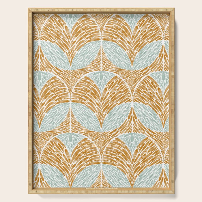 Rustic Follage Elegance Serving Tray Gallery Image 1