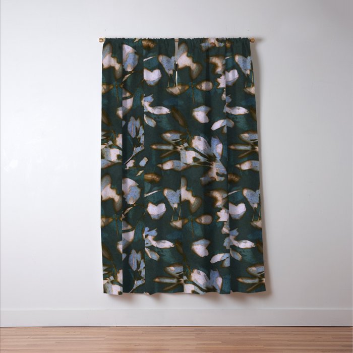 Botanical Shadows #3 Window Curtain Gallery Image 3