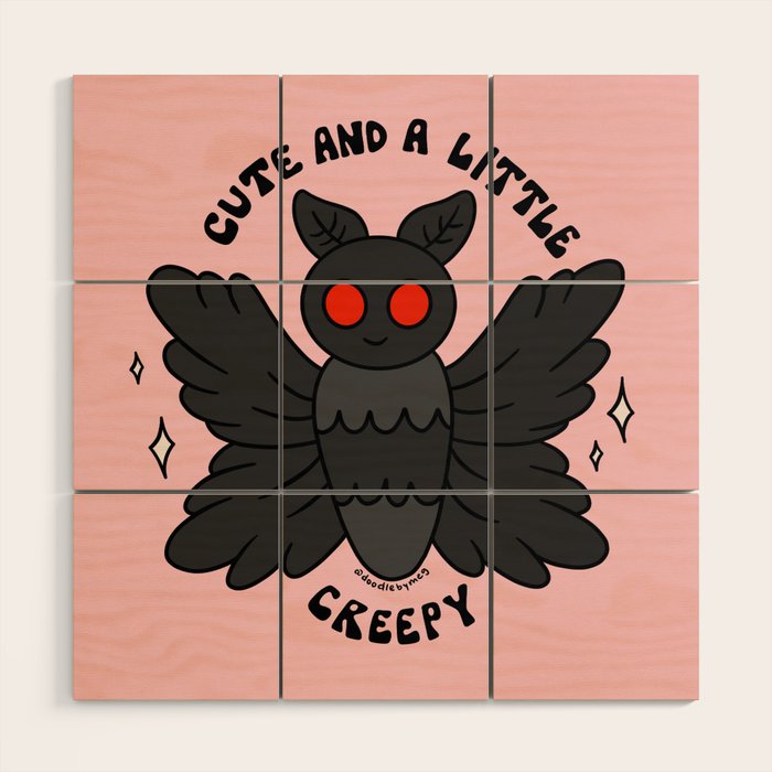 Cute and a Little Creepy Wood Wall Art Gallery Image 1
