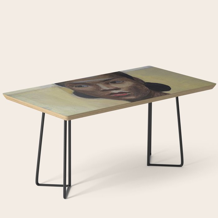 African American Masterpiece 'Portrait of a Black Woman' by Sergey Sudeikin  Coffee Table Gallery Image 1