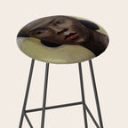 African American Masterpiece 'Portrait of a Black Woman' by Sergey Sudeikin  Stool Gallery Image 2