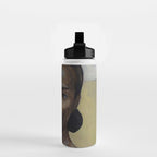African American Masterpiece 'Portrait of a Black Woman' by Sergey Sudeikin  Water Bottle Gallery Image 2