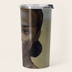 African American Masterpiece 'Portrait of a Black Woman' by Sergey Sudeikin  Travel Mug Gallery Image 2