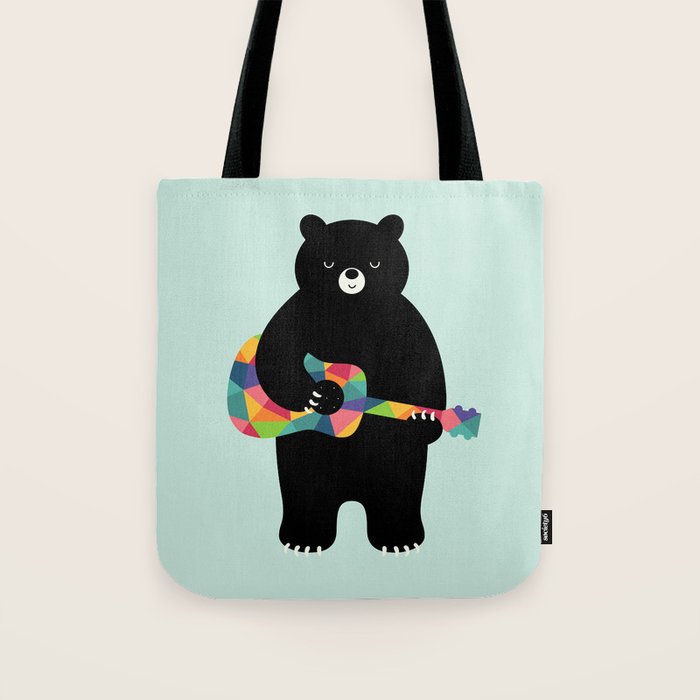 Happy Song Tote Bag Gallery Image 1
