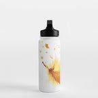 Air Feather â¢ Yellow Feather I Water Bottle Gallery Image 3