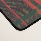 Classic Red Tartan Pattern Desk Mat Gallery Image 4
