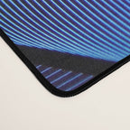 Blue Feathers #1 - Modern Photograph Desk Mat Gallery Image 4