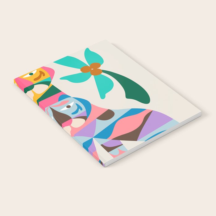 Mid Century Modern Tigers Notebook Gallery Image 2