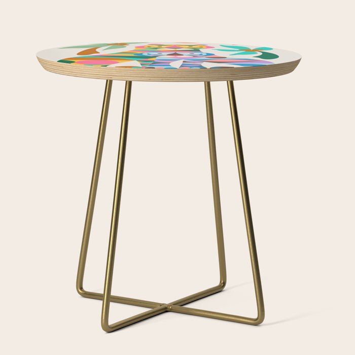 Mid Century Modern Tigers Side Table Gallery Image 1