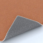 Terracotta Rust orange Washed Linen Vintage Rug Gallery Image 4