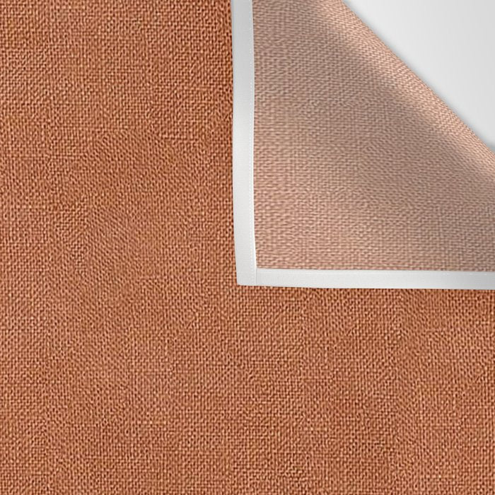Terracotta Rust orange Washed Linen Vintage Wall Tapestry Gallery Image 3