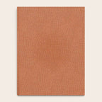 Terracotta Rust orange Washed Linen Vintage Notebook Gallery Image 4