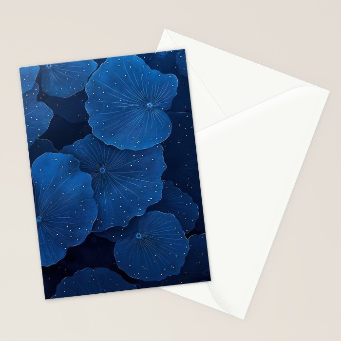 Floral Poster Flower Print Botanical Japanese Art Blue Wall Art dopamine decor Maximalist Wall Art Stationery Card Gallery Image 2