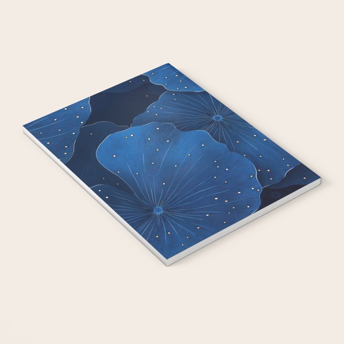 Floral Poster Flower Print Botanical Japanese Art Blue Wall Art dopamine decor Maximalist Wall Art Notebook Gallery Image 3