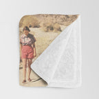 California Cacti Throw Blanket Gallery Image 3