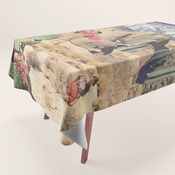 California Cacti Tablecloth Gallery Image 1