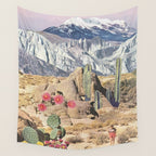 California Cacti Wall Tapestry Gallery Image 4