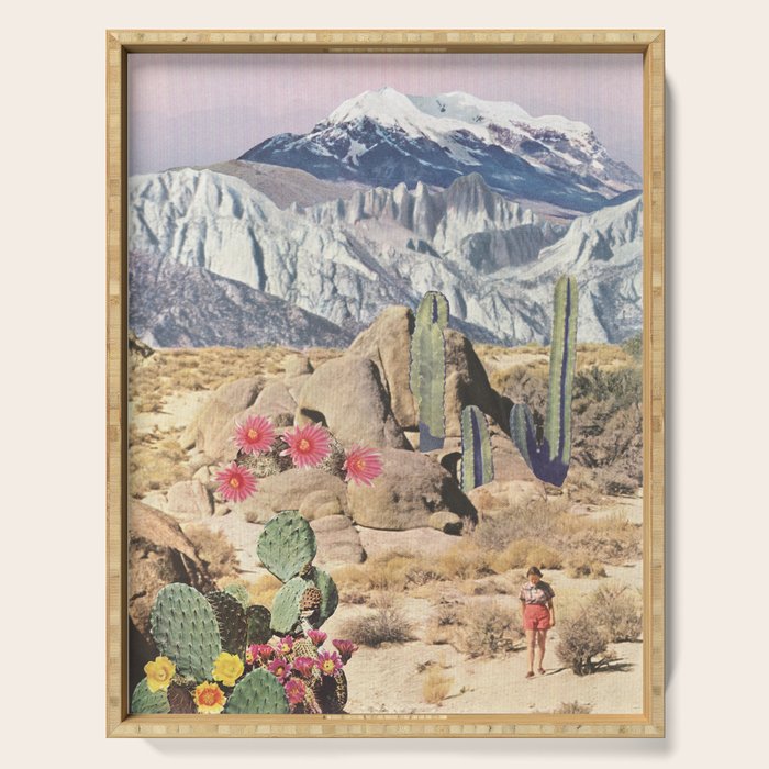 California Cacti Serving Tray Gallery Image 1