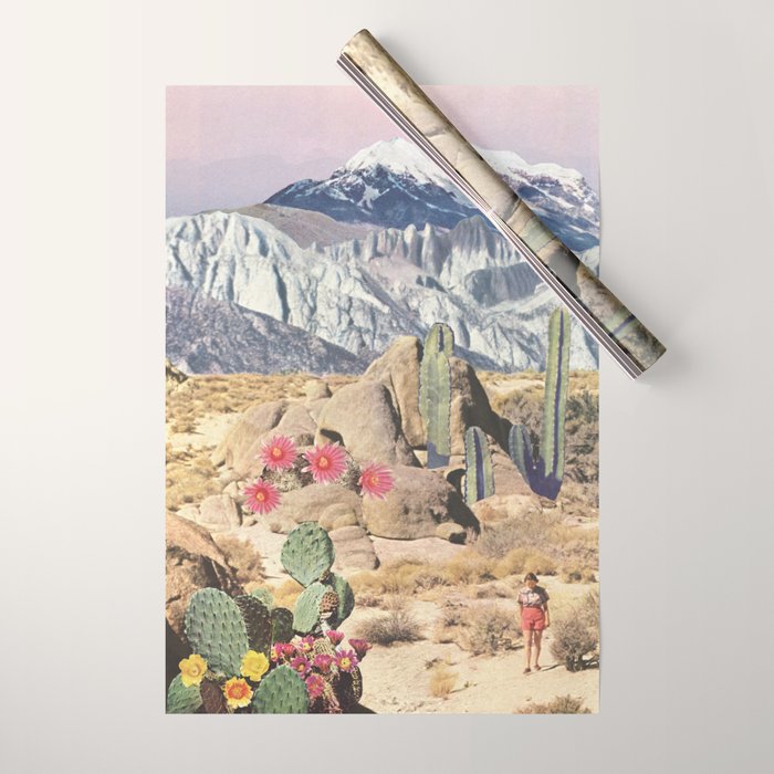 California Cacti Wrapping Paper Gallery Image 1
