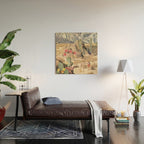 California Cacti Wood Wall Art Gallery Image 2