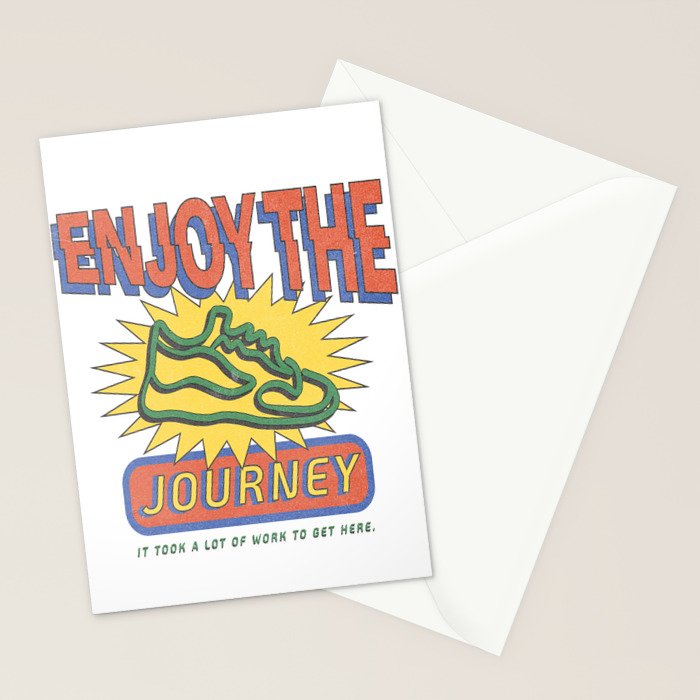 Enjoy the Journey  Stationery Card Gallery Image 2