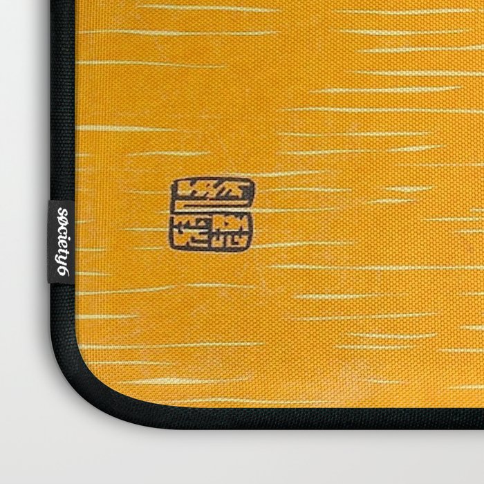 Asai Kiyoshi Japanese Woodblock Siamese Cat Midcounty Modern Art Laptop Sleeve Gallery Image 3