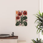big tropical red flower plant  Poster Gallery Image 2