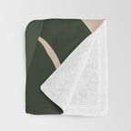 big tropical red flower plant  Throw Blanket Gallery Image 3