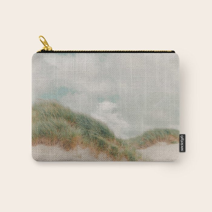 Sea Grass - California Beach Dunes, Landscape Photography Carry All Pouch Gallery Image 1