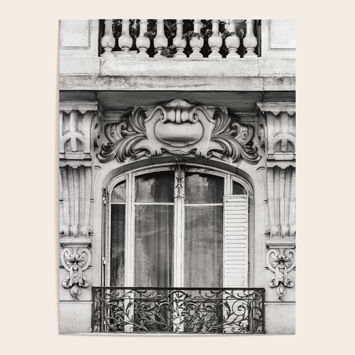Paris Chic - Black and White Photography Poster Gallery Image 4
