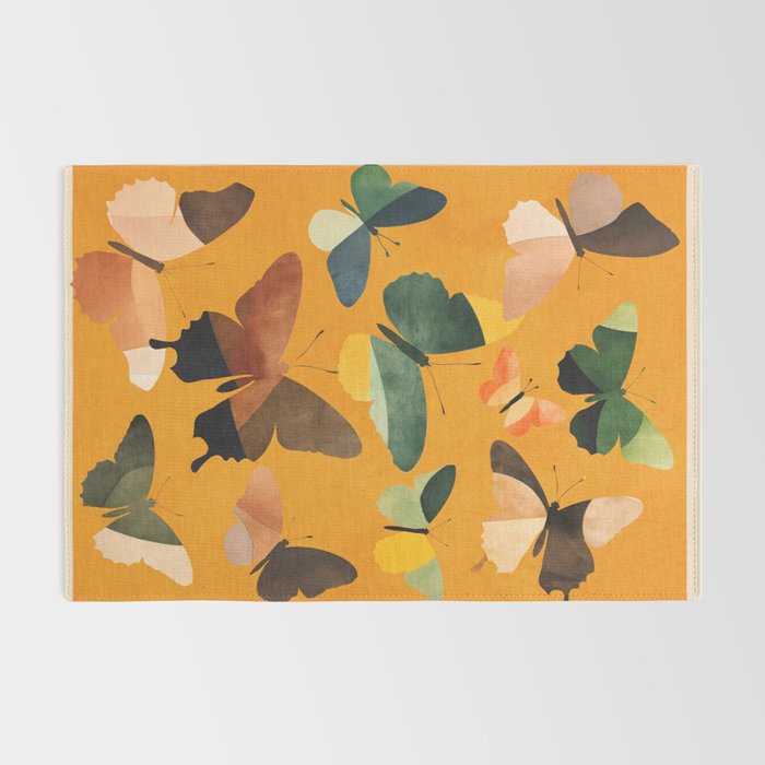 Beautiful Butterflies 5 Rug Gallery Image 2