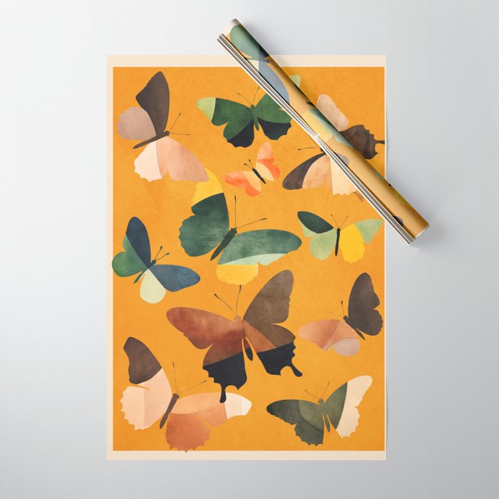 Beautiful Butterflies 5 Wrapping Paper Gallery Image 1