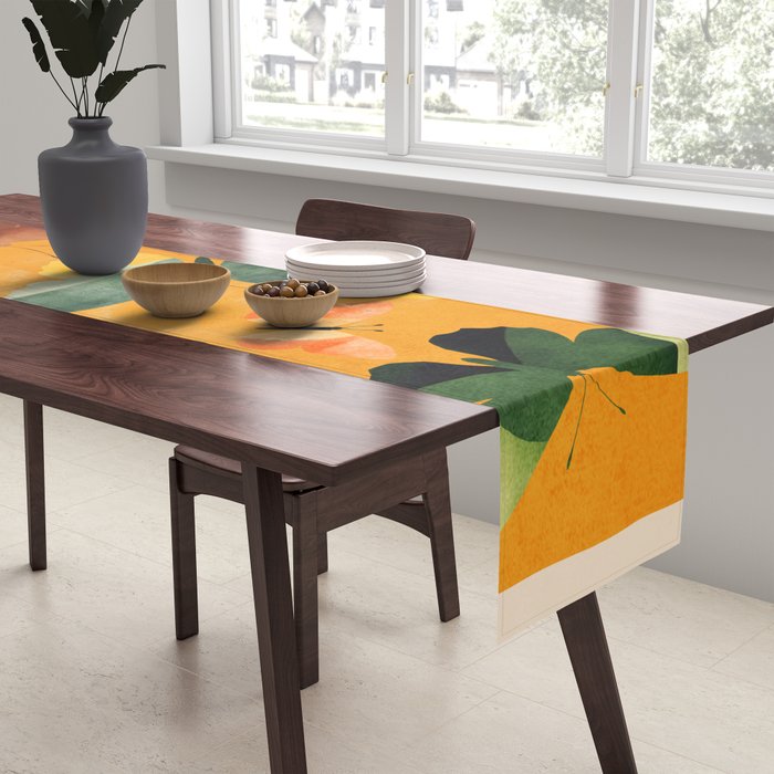 Beautiful Butterflies 5 Table Runner Gallery Image 2