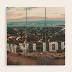 Hollywood Sign Wood Wall Art Gallery Image 1