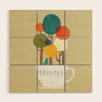 Life in a cup Wood Wall Art Gallery Image 1
