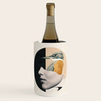 collage art / bird Wine Chiller Gallery Image 1