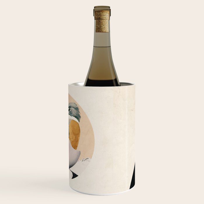 collage art / bird Wine Chiller Gallery Image 3