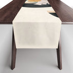 collage art / bird Table Runner Gallery Image 1
