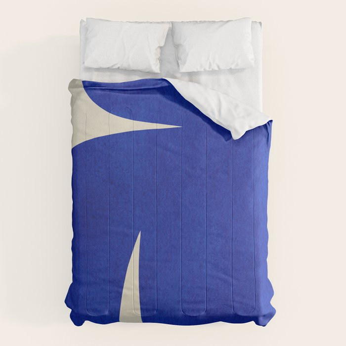 Abstract shapes 02 Comforter Gallery Image 1