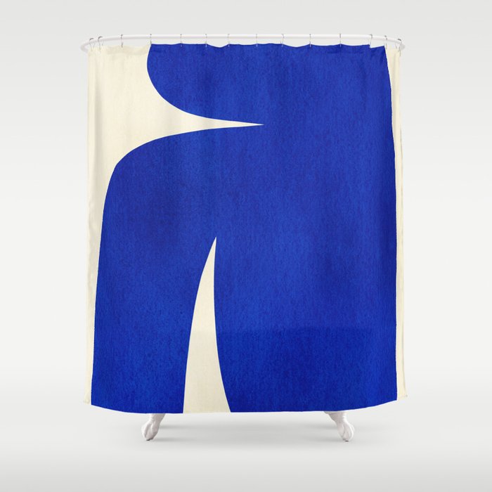 Abstract shapes 02 Shower Curtain Gallery Image 1